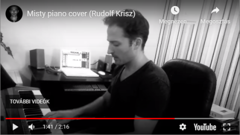 Misty piano cover